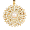 CZ Pearl Pendant