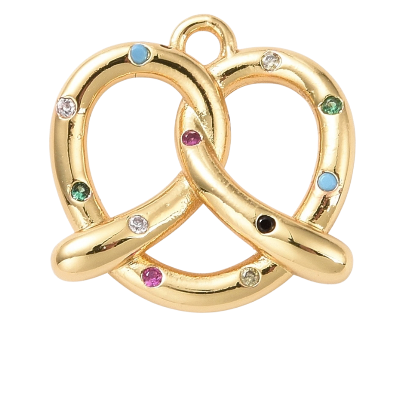 Pretzel Multicolor Stones