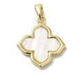 Pearl Backed Quatrefoil