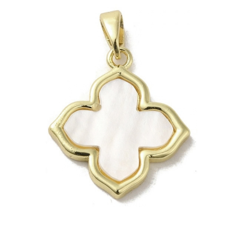 Pearl Backed Quatrefoil