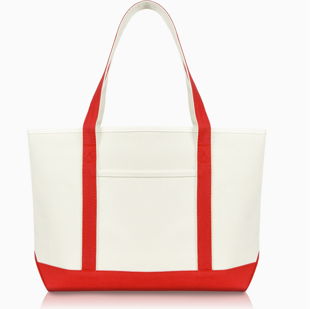 Large  Cotton Canvas Tote