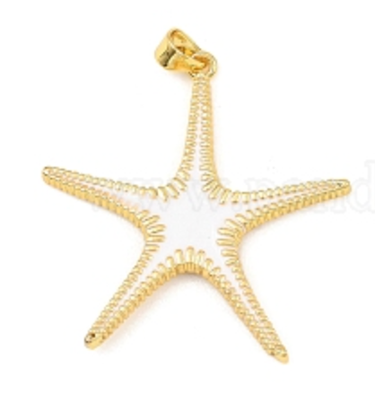 Studded Starfish Pendant